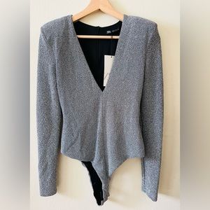 👚Zara Bodysuit glitter